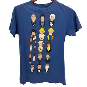 Dr. Who 13 Doctors Tee Jr M